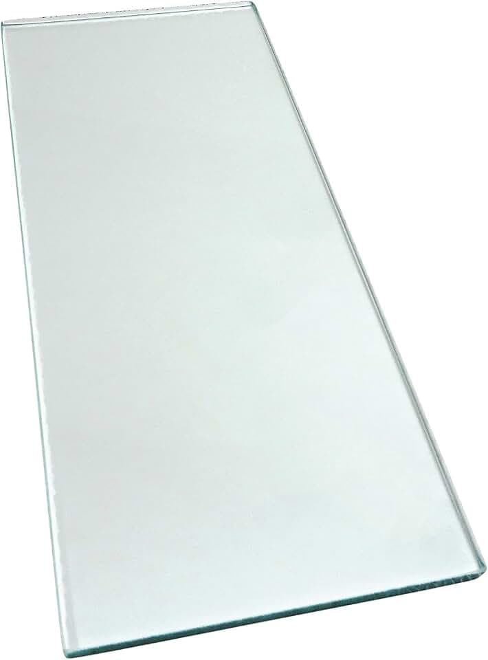 Taytools 279144 One Piece 5/16 x 5 x 12 Dead Flat Float Glass for Scary Sharp Sharpening System
