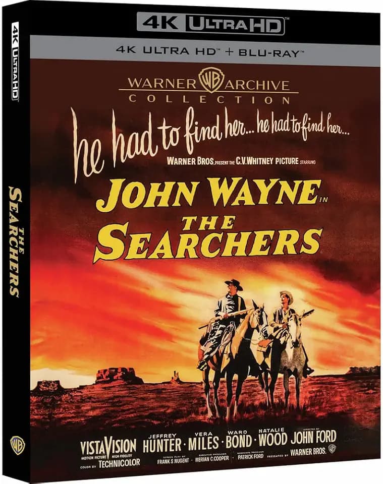 The Searchers [4K UHD + Blu-ray]