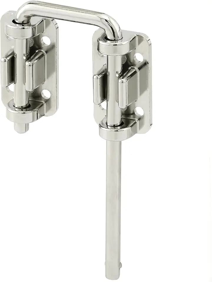 Prime-Line Patio Sliding Door Loop Lock, Child Safety & Security, Chrome