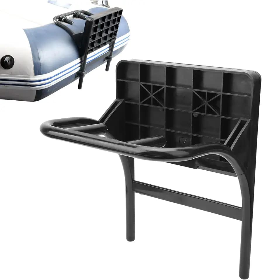 Schlauchboot Motorhalterung und Anglerkajak Motorhalterung für Schlauchboote und Fischerboote - Externe Universal Motorhalterung mit Installationszubehör