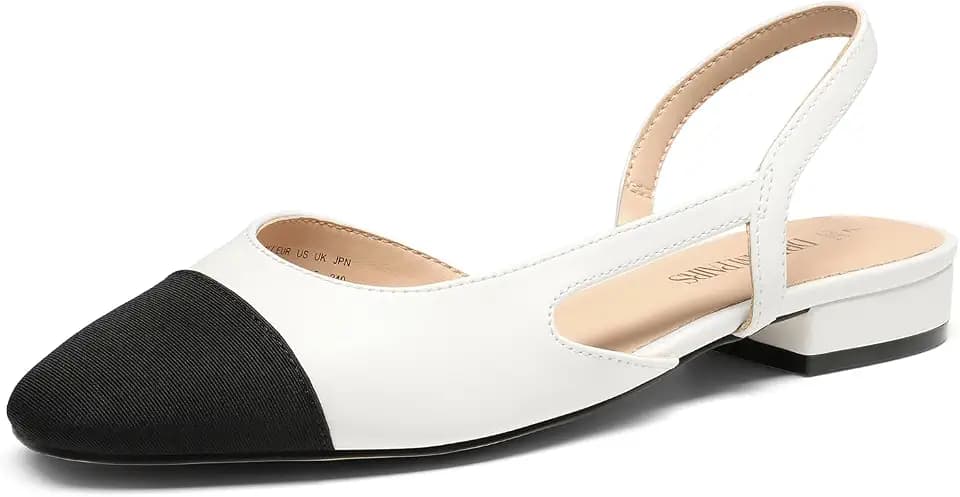 DREAM PAIRS Women's Slingback Ballet Flats
