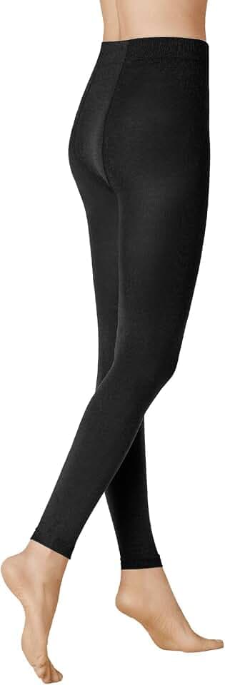 KUNERT Damen Leggings Soft Wool Cotton ohne Gummifäden