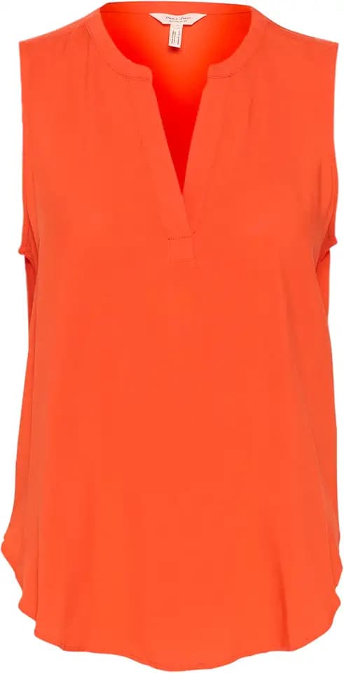 PART TWO Damen Ärmellose Bluse AndiaPW Damen Bluse Ärmellose V-Ausschnitt Causal Tank Top Oberteile Lässige Elegant Tops Ärmellos
