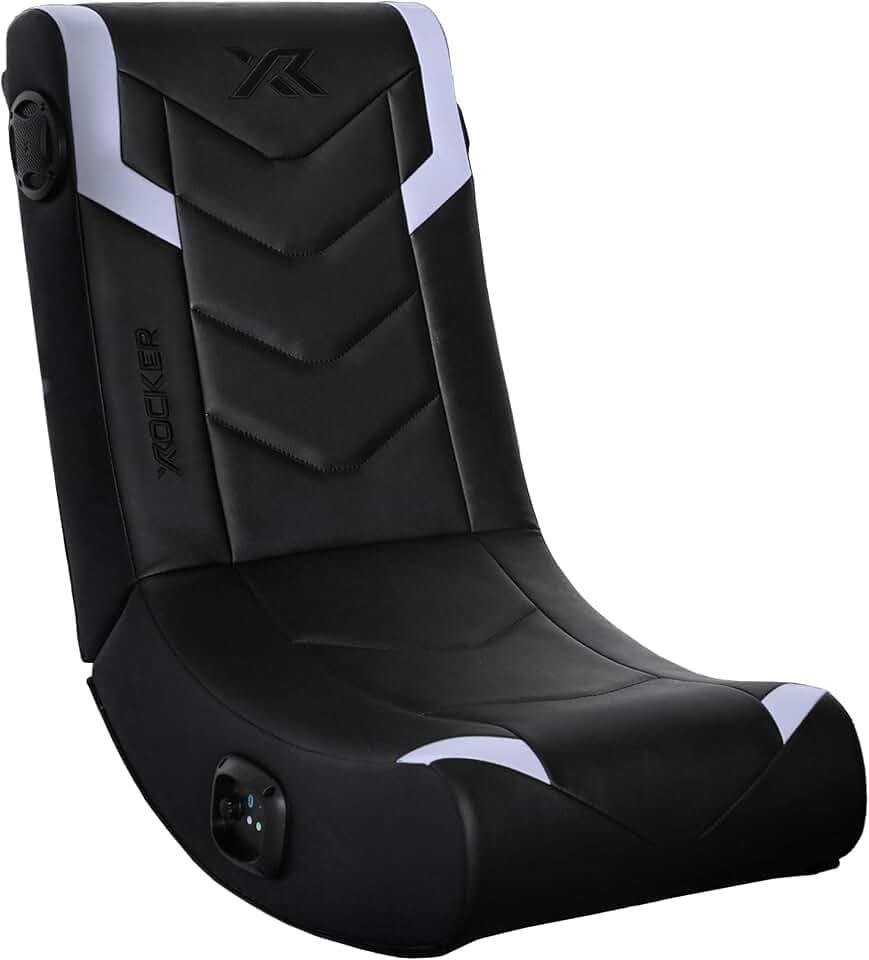 X Rocker Video Gaming Floor Rocker Chair, Built-in Audio, Foldable, for Gamers, Bedroom, or Game Room for Boys, Girls, Teens 5-17, Gifts for Gamers