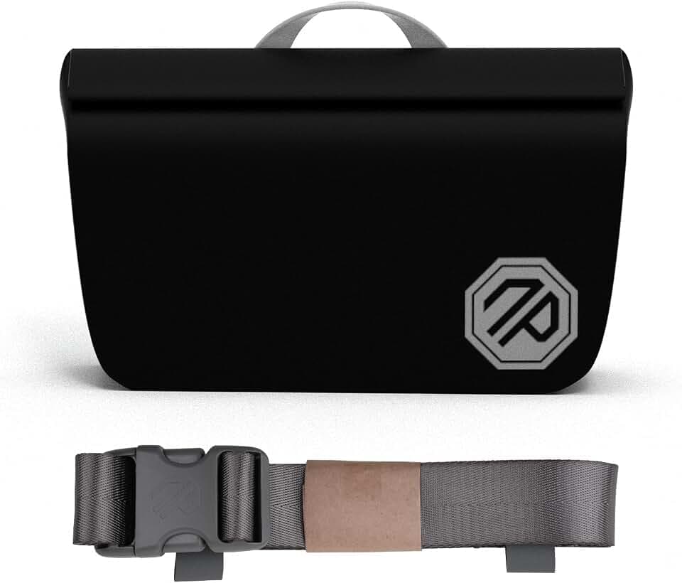 niphean IPX7 Hüfttasche Damen&Herren, Bauchtasche Wasserdicht mit Magnet-Einhandverschluss, Schmutz-&Abriebfest wasserdichte Tasche für Boote, SUP Board, Kajak, Schwimmen, Dry Bag 2.5L,Schwarz