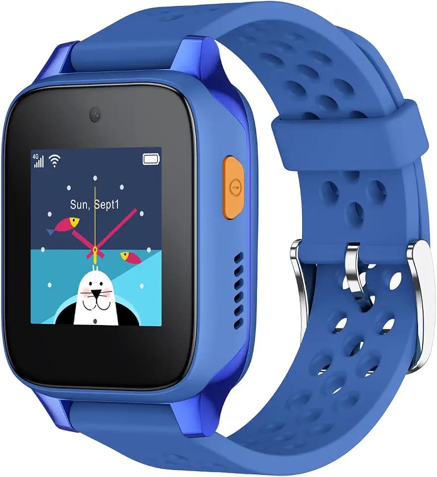 TCL MOVETIME MT46 – 4G-Smartwatch für Kinder mit GPS-Tracking, SOS-Taste, 2MP-Kamera, Fitness-Tracking und personalisierten Themen