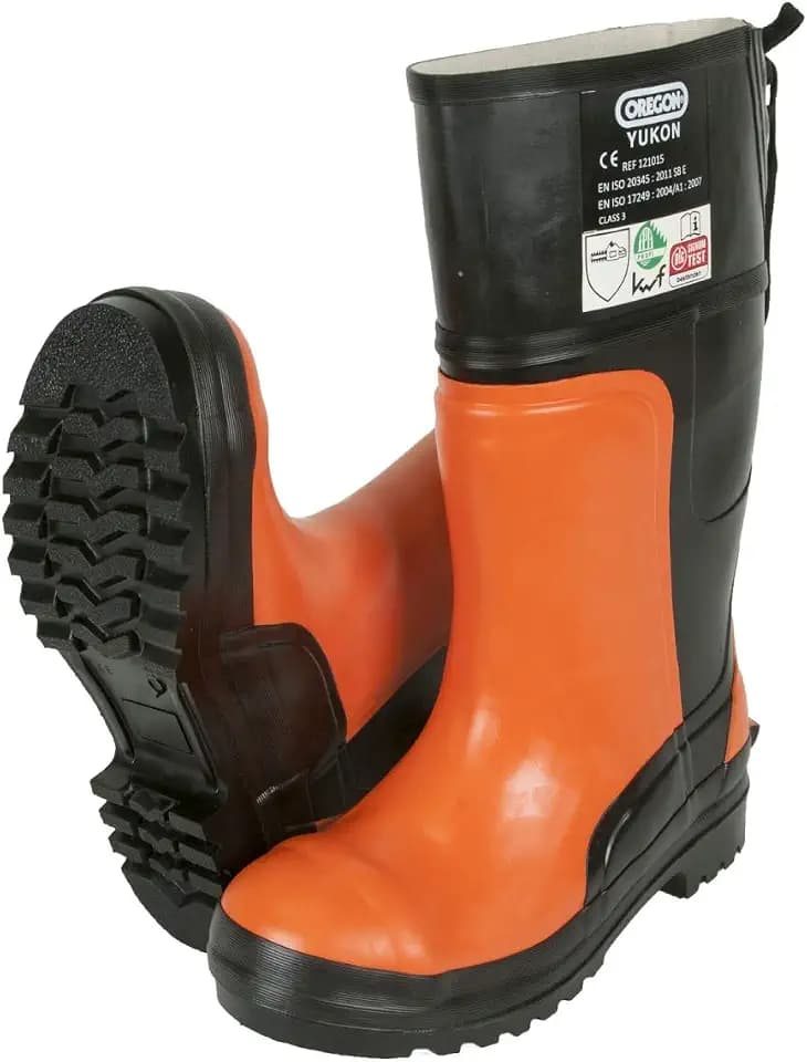 Oregon Yukon Kettensägen-Schnittschutz-Gummistiefel aus Naturkautschuk