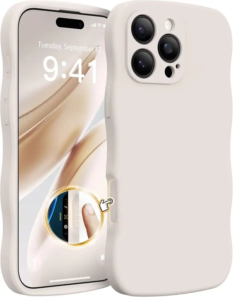 Stronger Magnetic & Silicone for iPhone 16 Pro Case, Stone