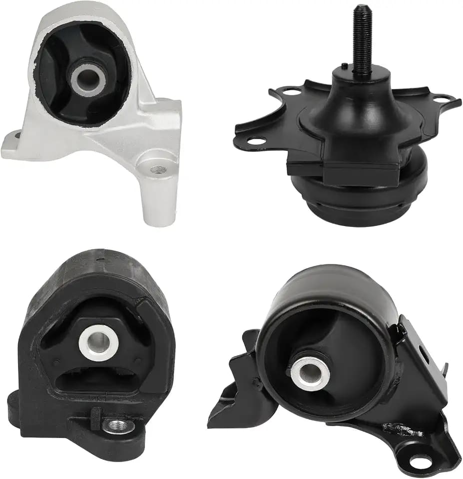 SCITOO Engine Motor Mount and Transmission Mount Set [Manual Transmission] Compatible for Honda for Civic 1.7L 2002-2004,OE A6589 A6591 A6588 A4511