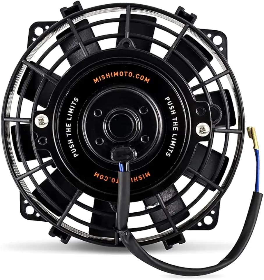 Mishimoto MMFAN-6 Slim Electric Radiator Fan, 6 in, 12 Volts, Black