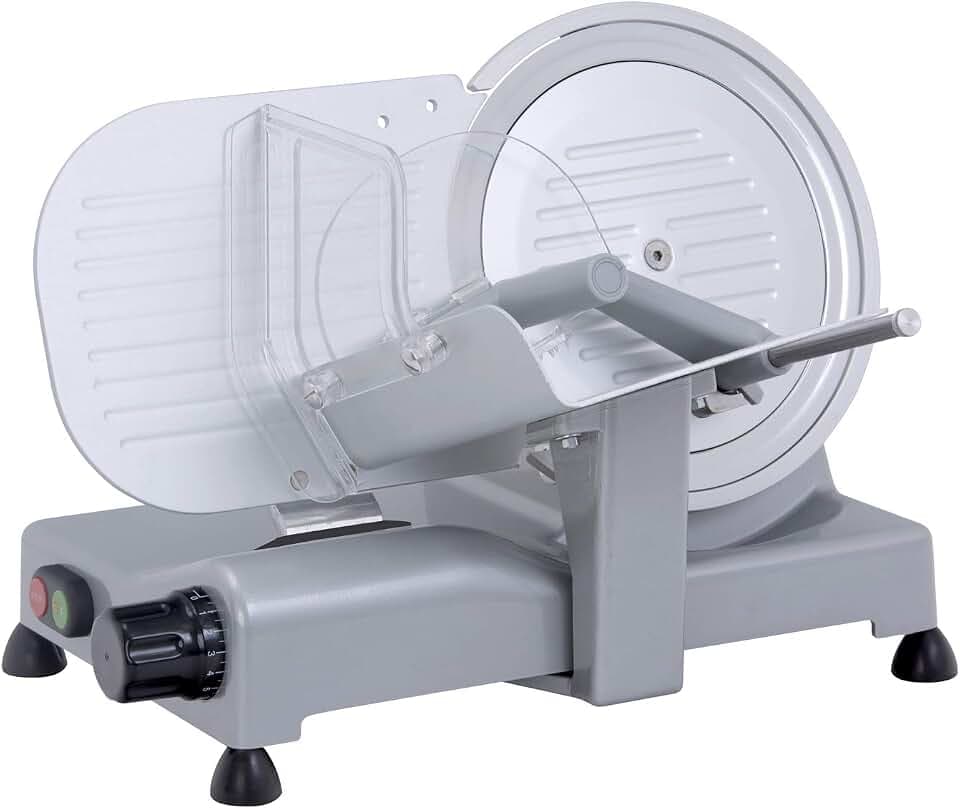 RGV 25 GL Lusso Aufschnittmaschine, Silber, 140 W