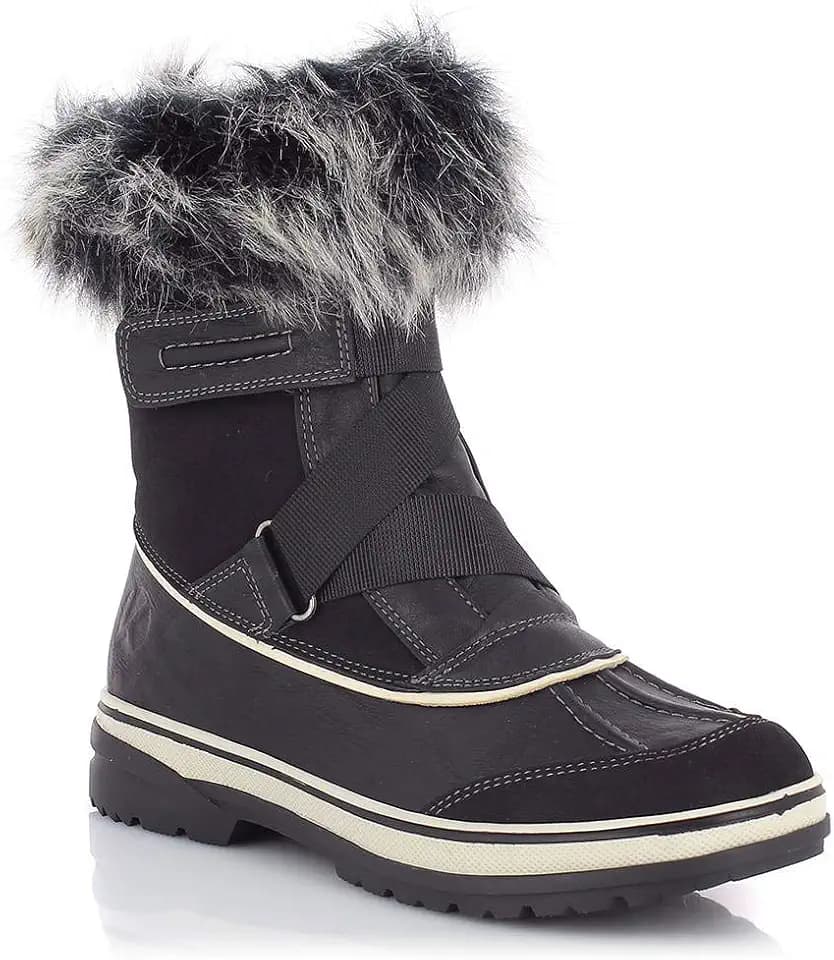 KIMBERFEEL Damen Akutan Schneestiefel