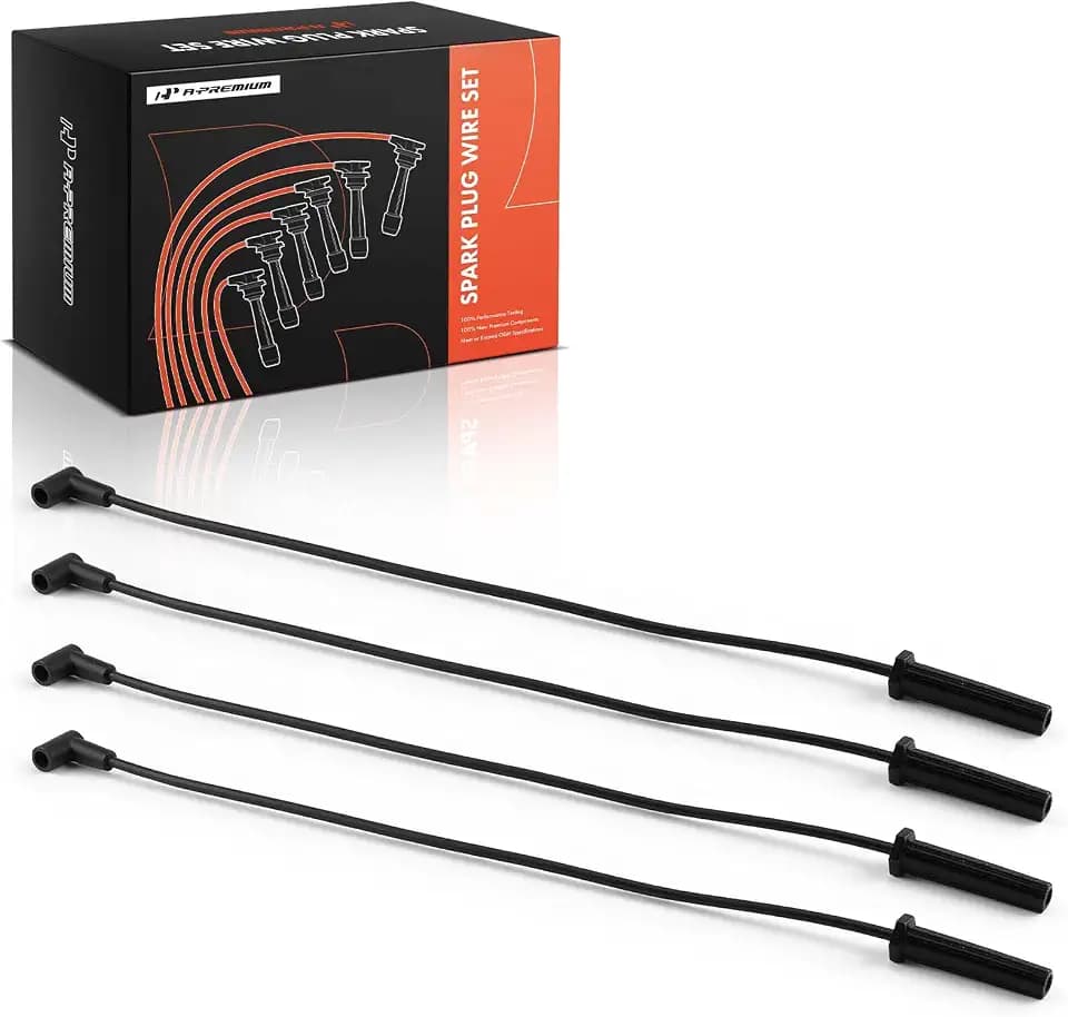 A-Premium 7MM Spark Plug Wires Set of 6, V6 Compatible with chevy Buick