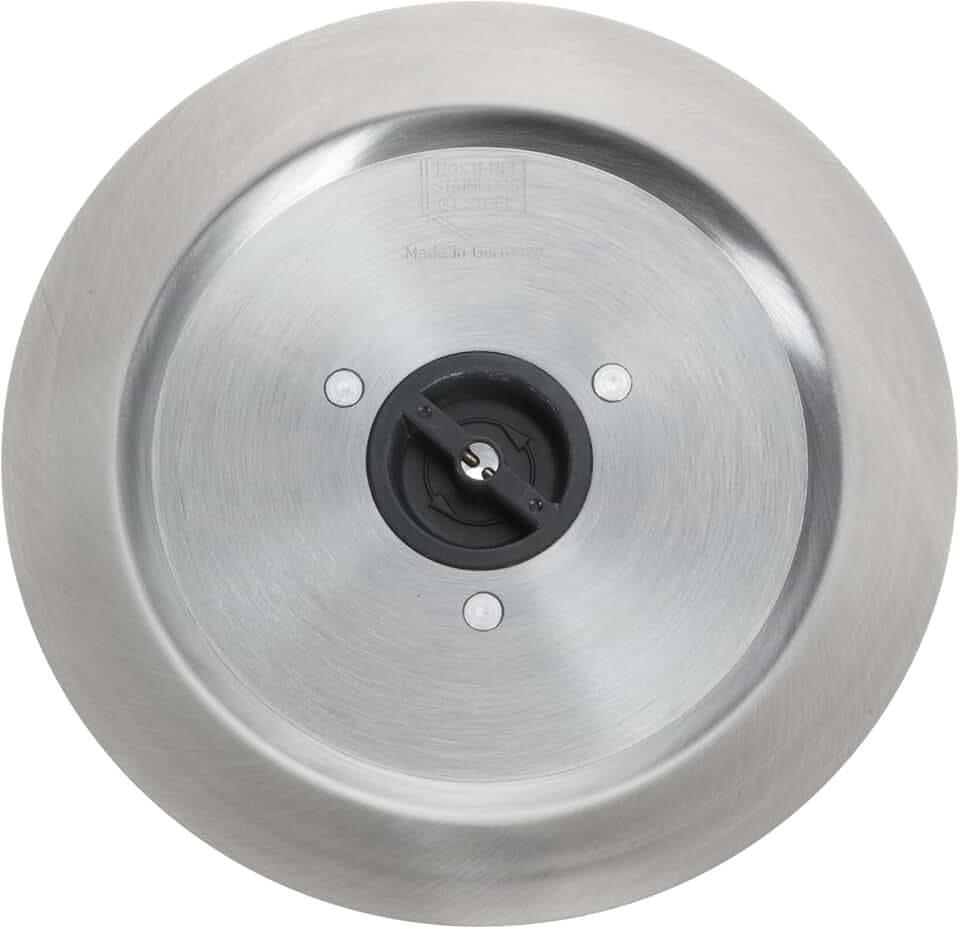 GRAEF Messer glatt Una, Edelstahl, Rund, 17 cm, Silber