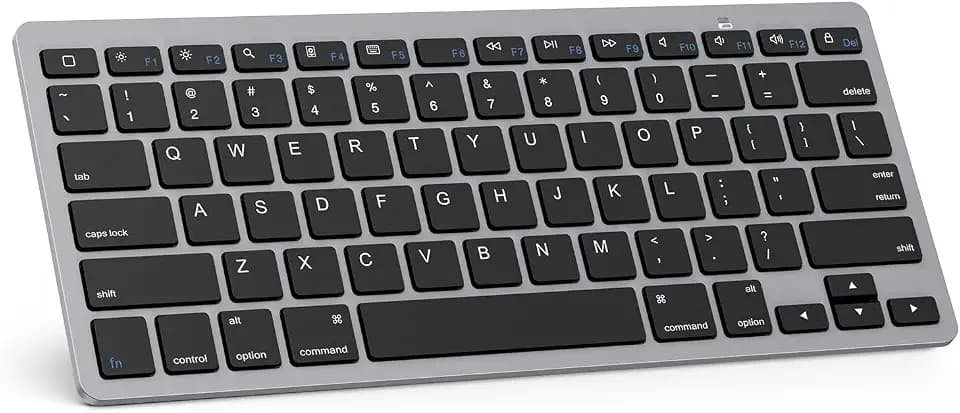 OMOTON Ultra-Slim Bluetooth Keyboard for iPad,iPad Pro/Air/Mini,iPhone