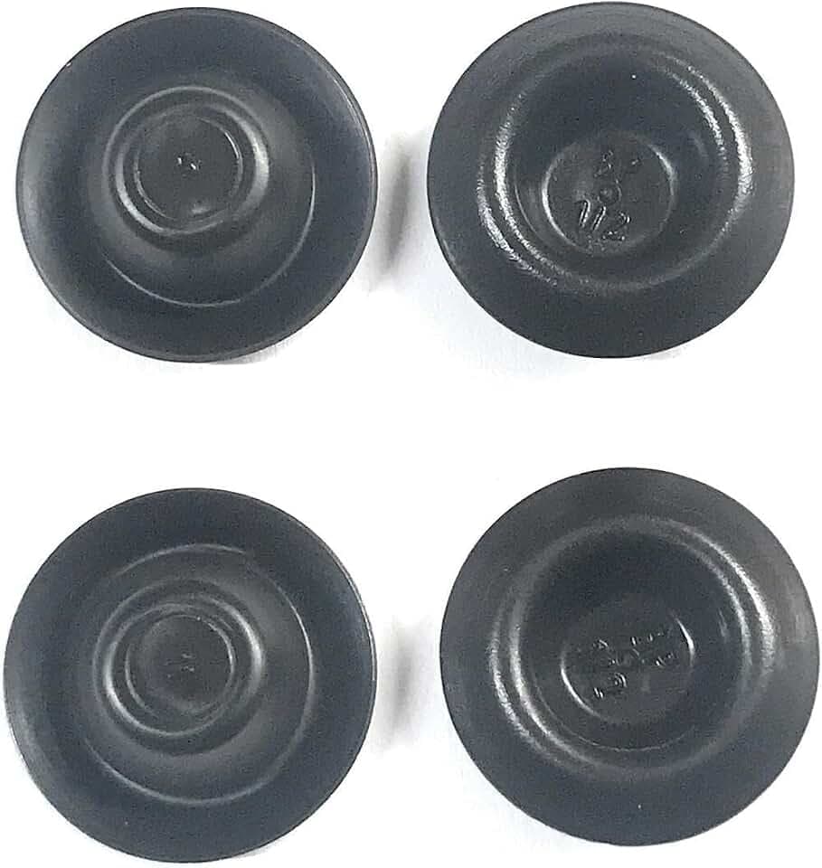 Black Plastic 1/2" Recessed Mount Hole Plug, Qty 25, Ideal for PDR, Dent Removal, Auto Body Work