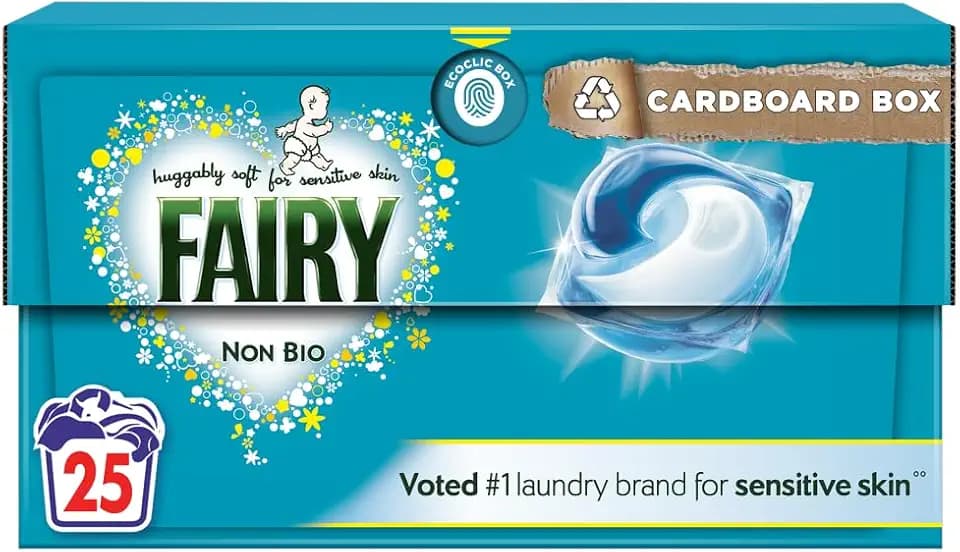 Fairy Non Bio PODS® Washing Liquid Capsules 25 Washes