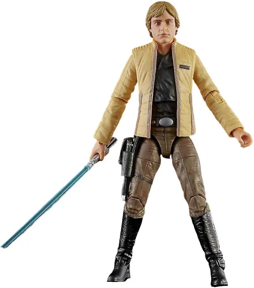 Star Wars Hasbro - SW 19 cm Luke Skywalker Ceremony Figur, 19 cm, Black Gloval Convention, Mehrfarbig (HSBE5291EU4)