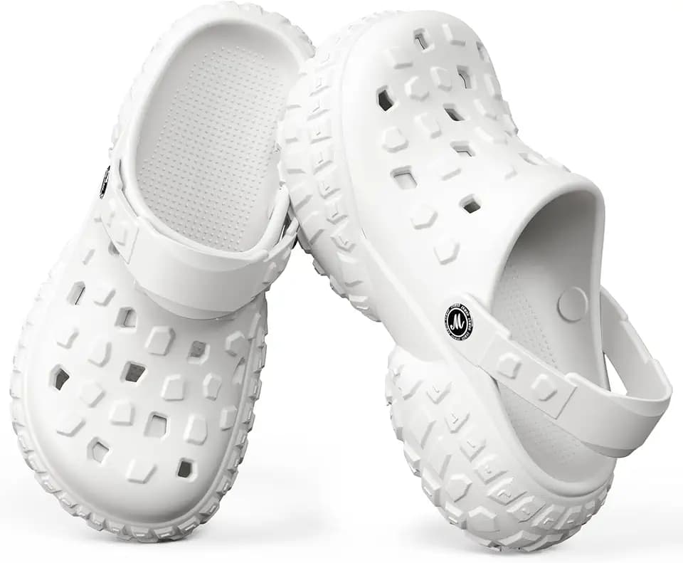Unisex Cloud Mens Clogs for Women Water Shoes Men Machine Washable Non-Slip Outdoor Camping Shower Shoes Quick-Dry Foam Slippers Barefoot Feel Aqua Socks Lightweight EVA Drainage Sandals