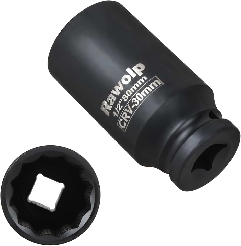 30mm 12‑Point Axle Nut Impact Socket