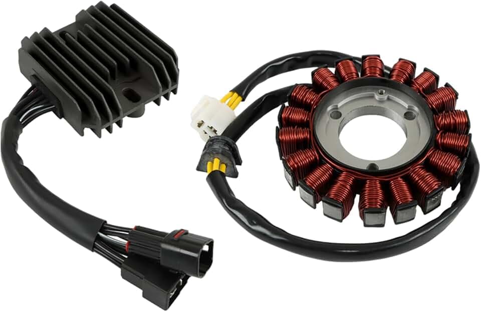 marddpair Stator Coil Voltage Regulator Rectifier Kit Replacement for Suzuki GSXR600 GSXR750 2006-2016