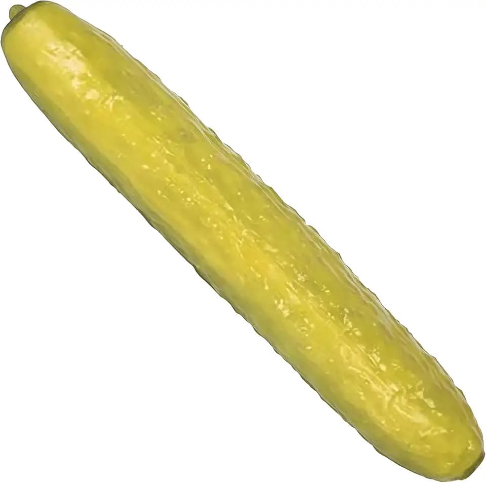 Jumbo Pickle Squishy Toy, Realistic Pickle Squeeze Stress Ball, Soft Slow Rising Sensory Fidget Toy for Adults, Funny Desk Decor, Birthday Party Favor Gift