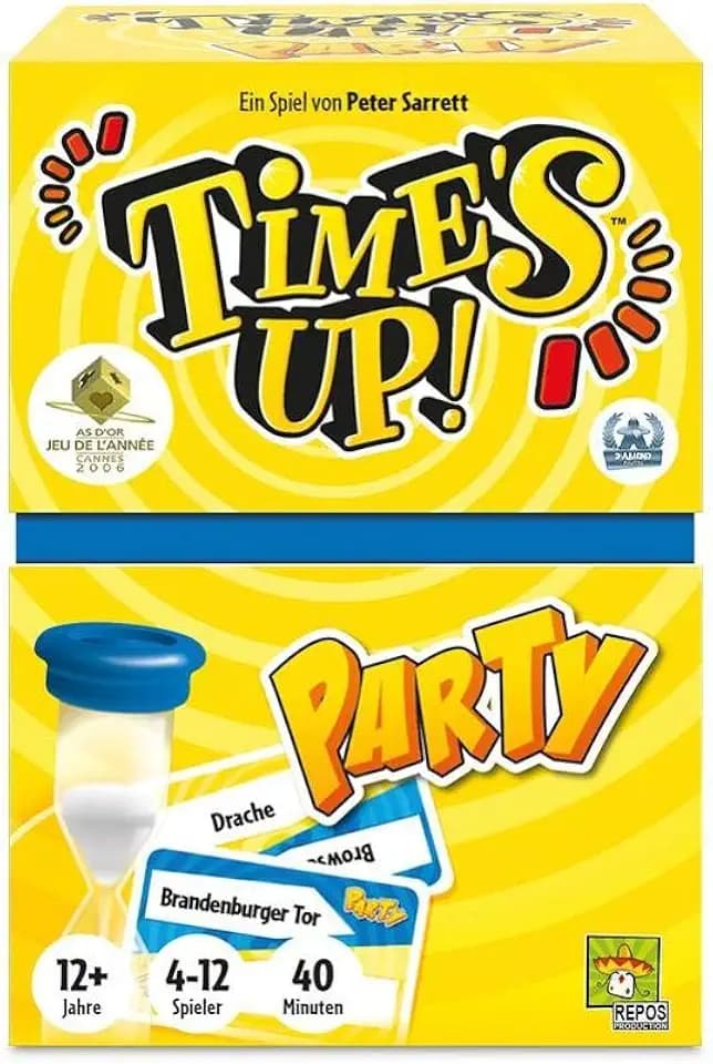 Asmodee, Time's Up! Party, Lustiges Partyspiel, Deutsch