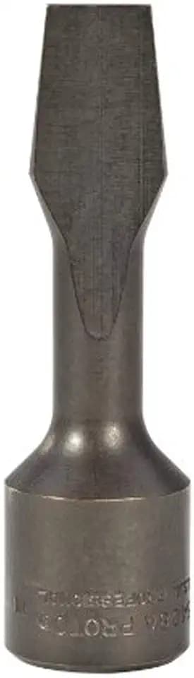 Proto J5408A 1/2" Drive Slotted Screwdriver Bit Socket, 1/2"