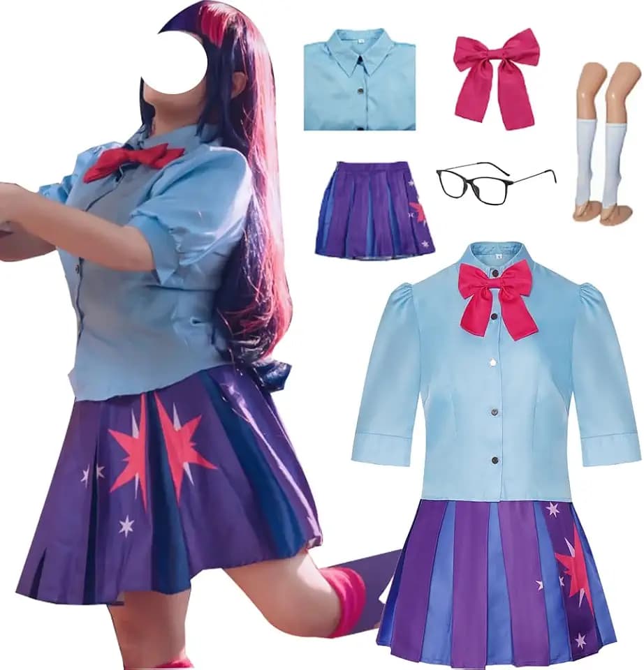 Costume Uniform Dress Full Set For Women Party Outfit