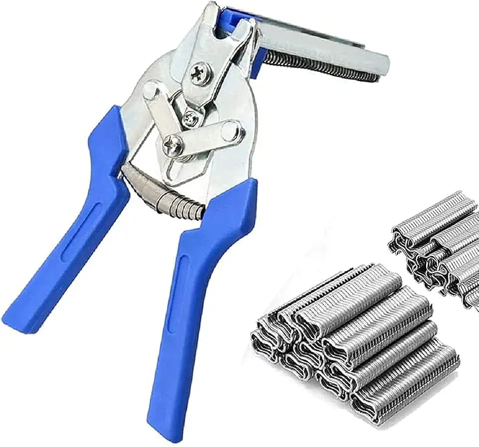Type M Nail Ring Pliers for fencing & 1200Pcs Galvanized Nails