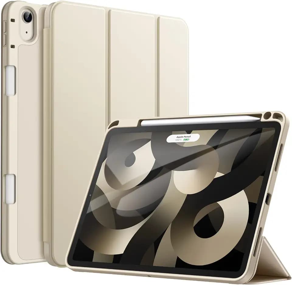 JETech Case for iPad Air 11" M4/M3/M2 & iPad Air 5/4 10.9", Starlight