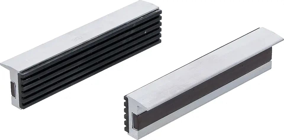 BGS 3044 | Schraubstock-Schutzbacken | Aluminium | Breite 125 mm | 2-tlg.