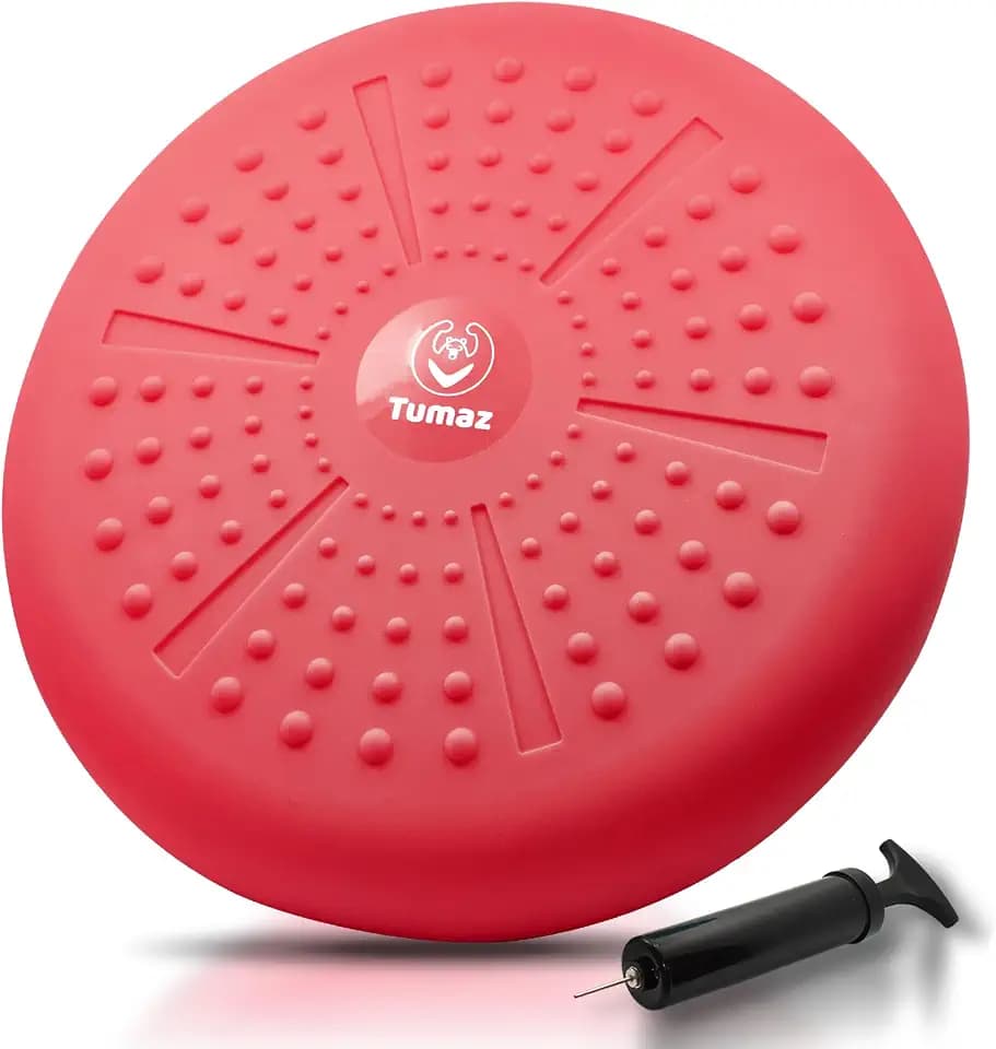 Tumaz Balancekissen, aufblasbar mit Pumpe für Training