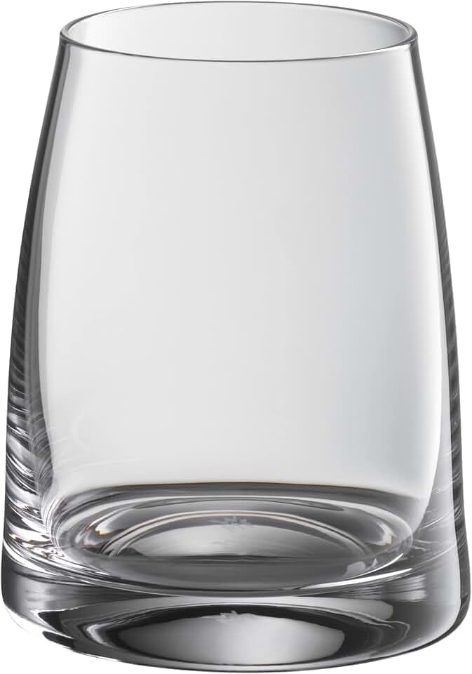 WMF Kineo Wassergläser Set 4-teilig, Trinkgläser, Tumbler 325ml, Kristallglas, dünner Trinkrand, ergonimische Form, spülmaschinengeeignet