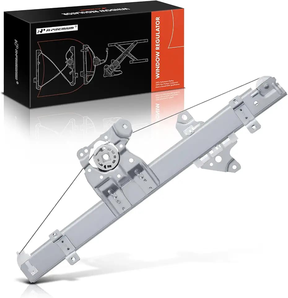 A-Premium Power Window Regulator Front Driver Side Compatible with Nissan