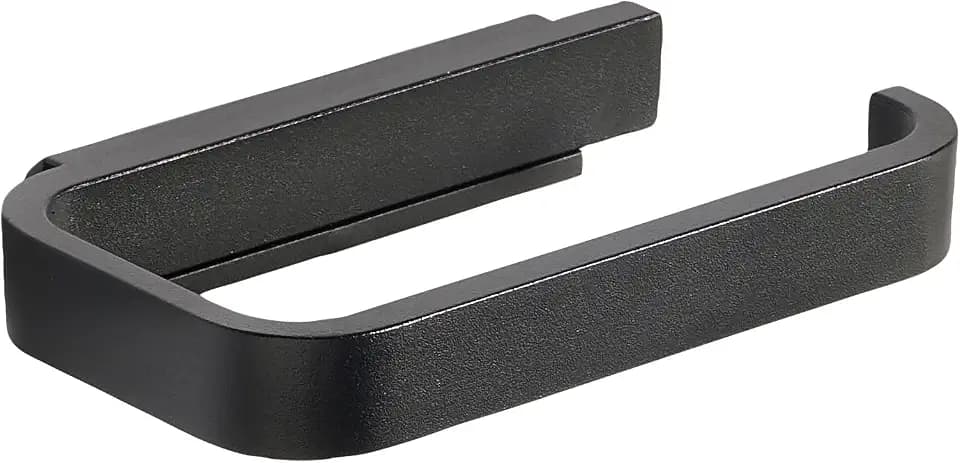Zone Denmark Rim Halter für Toilettenpapier, 14,6 x 8,4 x 2 cm, Schwarz