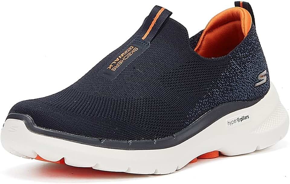 Skechers Men's Go Walk 6 Stretch Fit Slip-On Athletic Performance Walking Shoe