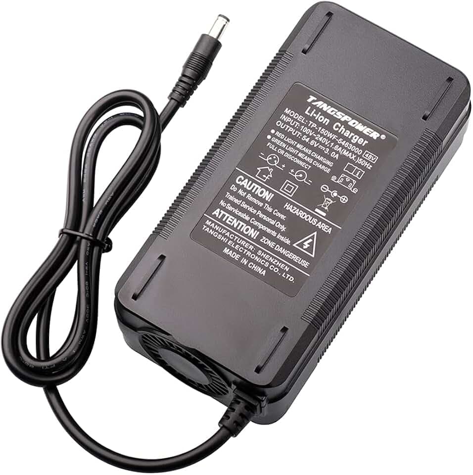 54.6V 3A Charger 48V Output 54.6 Volt 48Volt Fast Charging