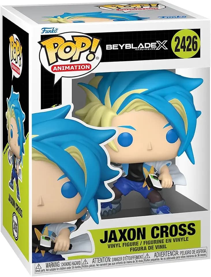 Funko POP! Animation: Beyblade X - Jaxon Cross (1 in 6 Chase Chance)