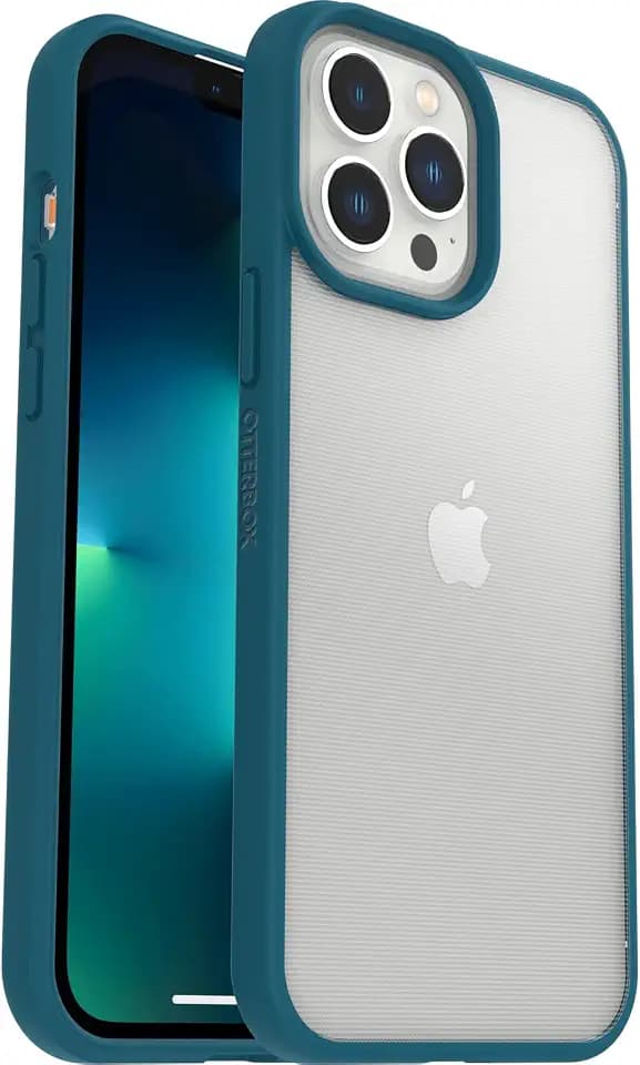OtterBox iPhone 13 Pro Max & iPhone 12 Pro Max Prefix Series Case - Pacific Reef, Ultra-Thin, Pocket-Friendly, Raised Edges Protect Camera & Screen, Wireless Charging Compatible