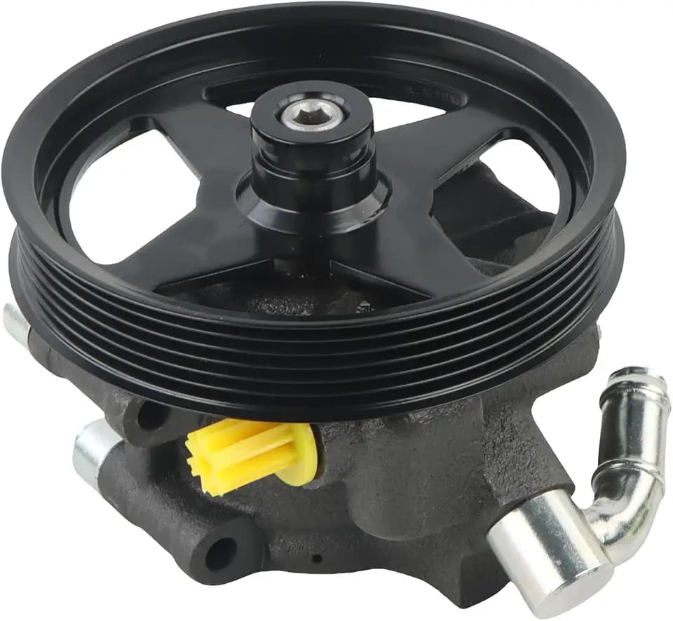 20-386 Power Steering Pump Fit for 2009 F-150 5.4L V8 FLEX & Lobo 5.4L V8 GAS, F-150 4.6L V8 GAS& Lobo 4.6L V8 GAS, Power Assist Pump Replace for 20-386, 20386P1, 20386