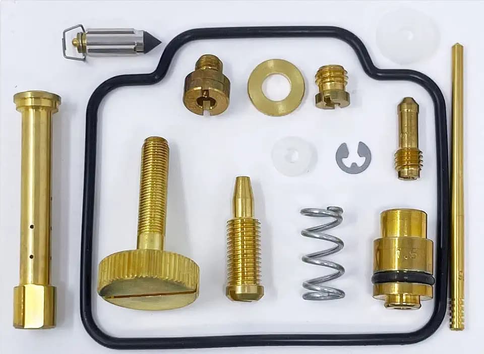Hi-Caliber Powersports Parts Carburetor Carb Rebuild Kit compatible with the 2010-2014 Polaris Ranger 400 and 2011 Polaris 400 Hawkeye ATVs