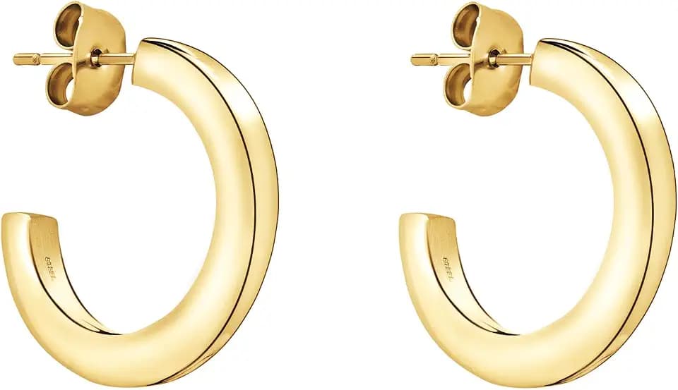LIEBESKIND BERLIN Damen Creolen – Ohrringe aus Edelstahl in unterschiedlichen Designs – Zeitlose Schmuckstücke für jeden Look