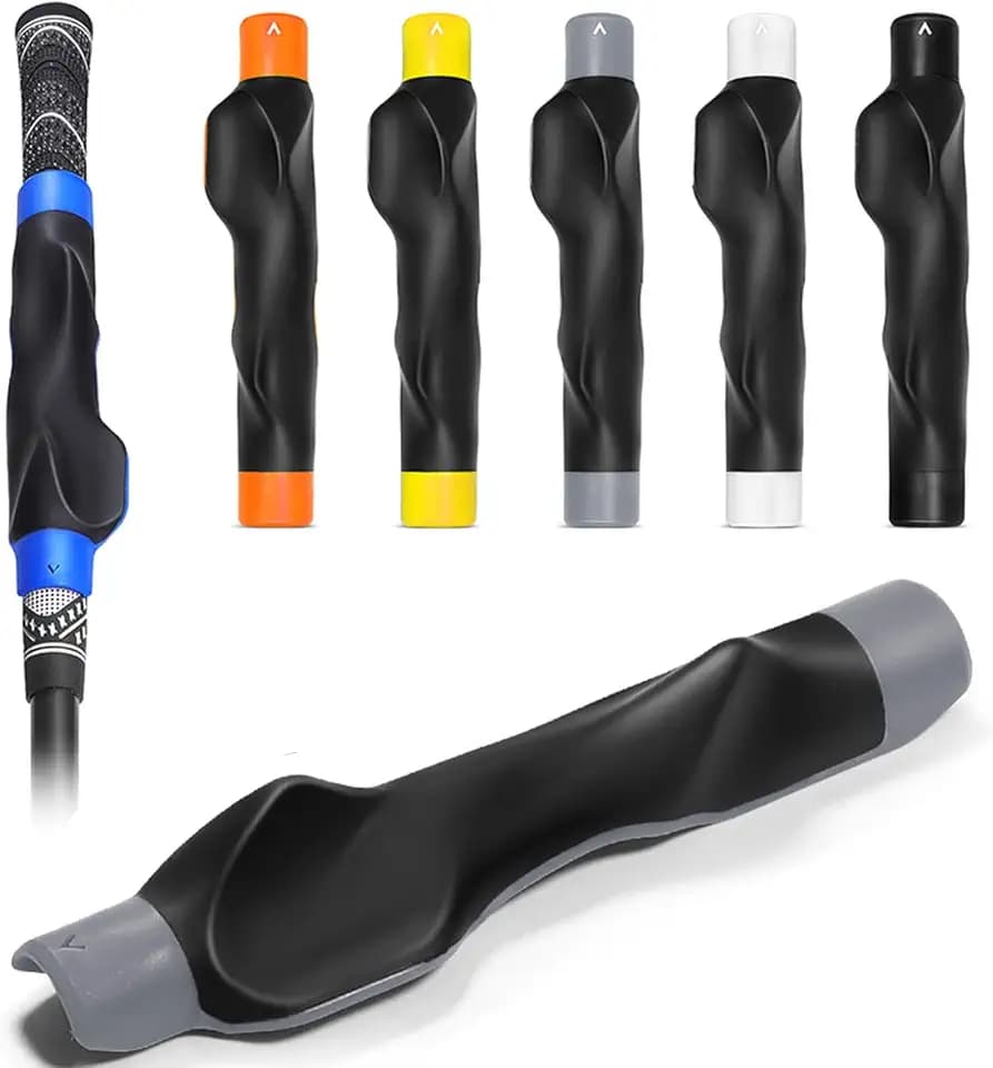 True Grip Trainer 2.0,GameSwing Golf Grip Trainer 2.0 - Right Hand Golf Training Aid with Ergonomic Design, Corrects Golf Grip Posture and Improves Swing Accuracy