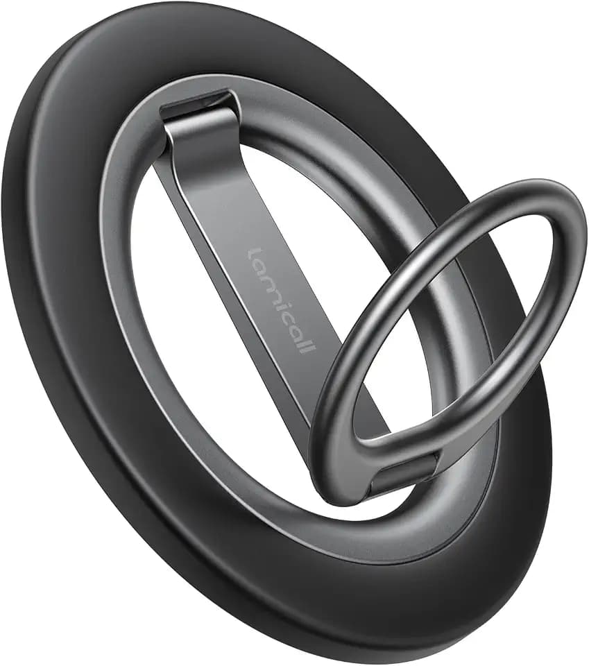 Lamicall Handy Ring Halterung für MagSafe Ring, Tragbarer Handy Ständer