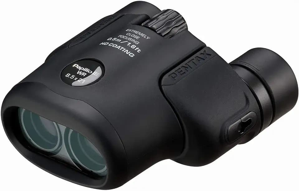 PENTAX Papilio III 8.5x21 WR Black Compact Binocular