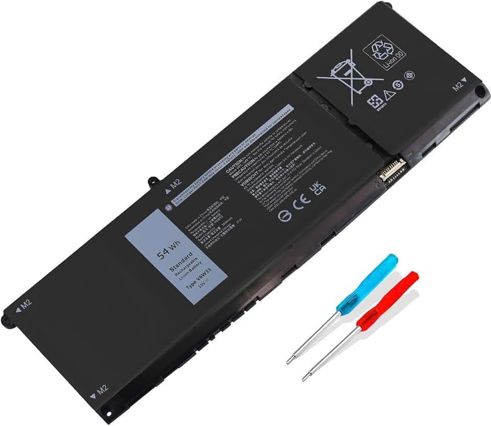 54Wh V6W33 Laptop Battery for Dell Inspiron 15 3520 3511 3510 3530 5510