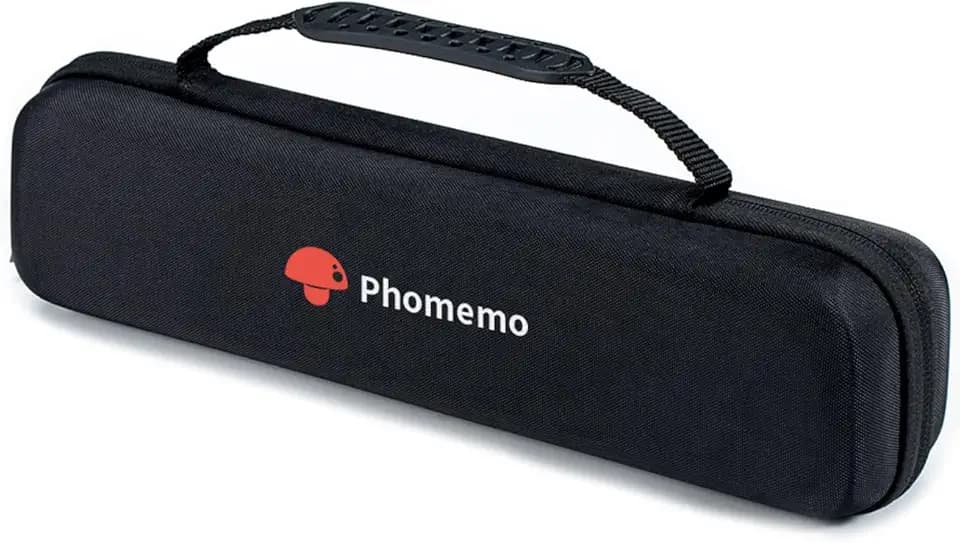 Phomemo Case, Compatible with M08F/D810/P831/TP81 Letter & A4 Portable Printer, for Itari A886, TATTMUSE A887 Mobile Travel Printer Storage Holder Paper & USB Cable(Box Only)