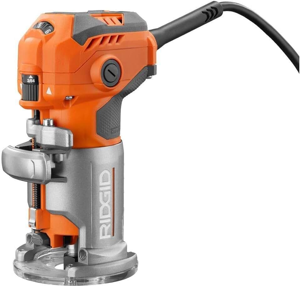 RIDGID 5.5 AMP Compact Fixed-Base Corded Router R24012