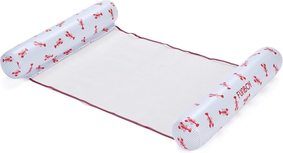 FUNBOY Red, White & Blue Lobster Water Hammock Pool Float